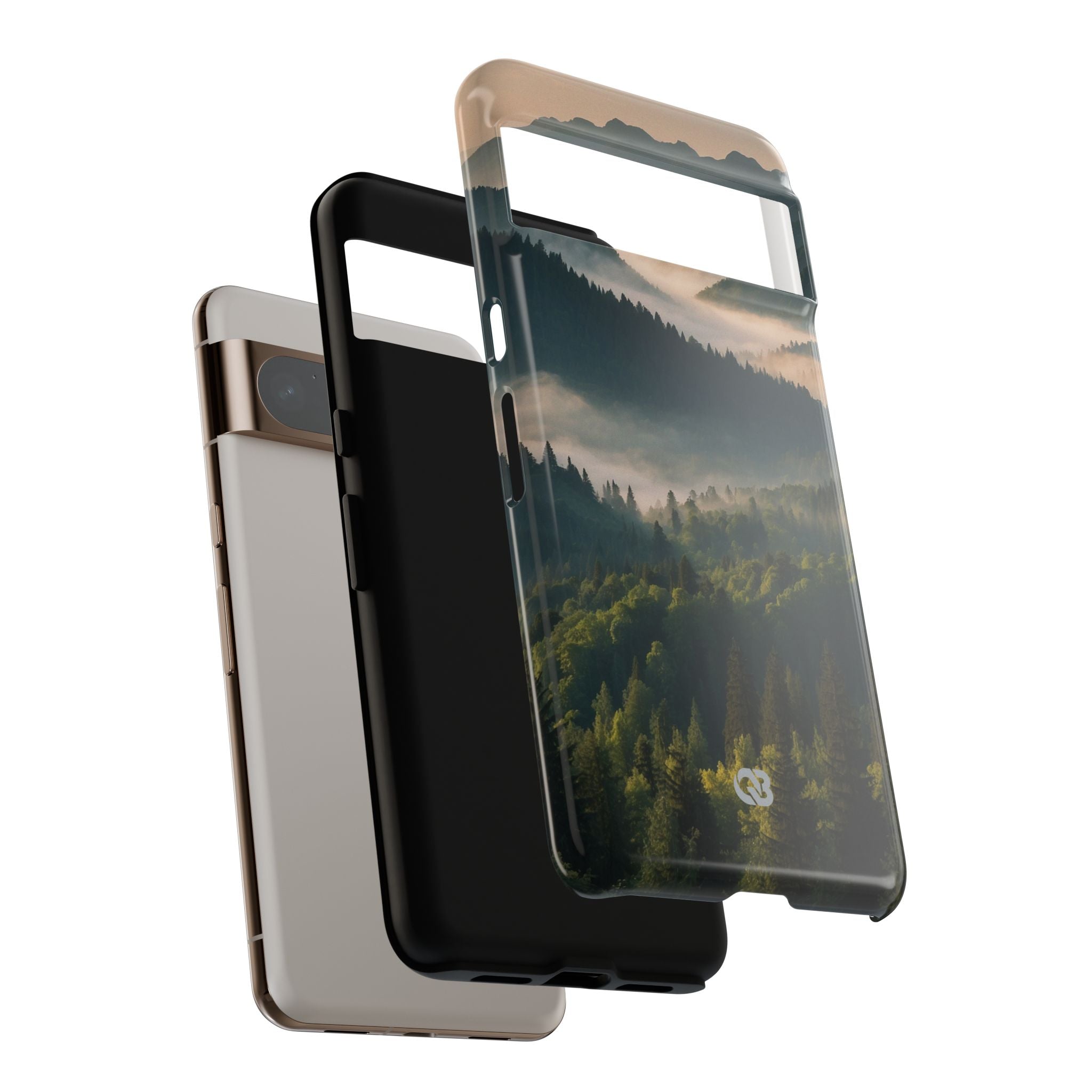 Foggy Mountain Ridge · Tough Phone Case for Google Pixel