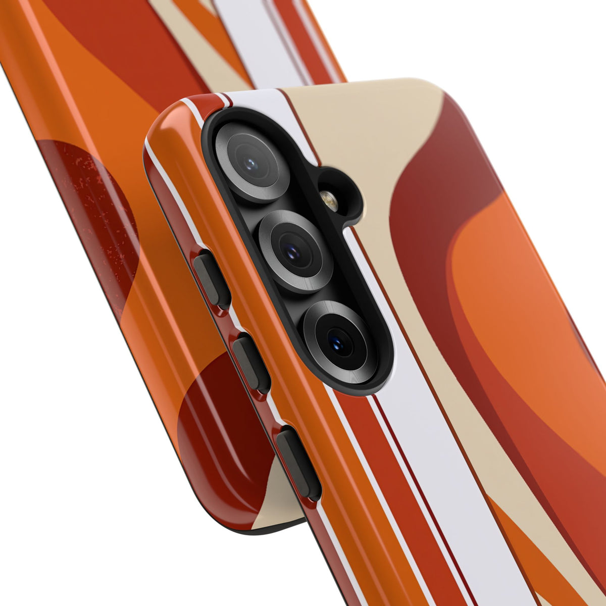 Terracotta Strata · Tough Phone Case for Samsung · Orange