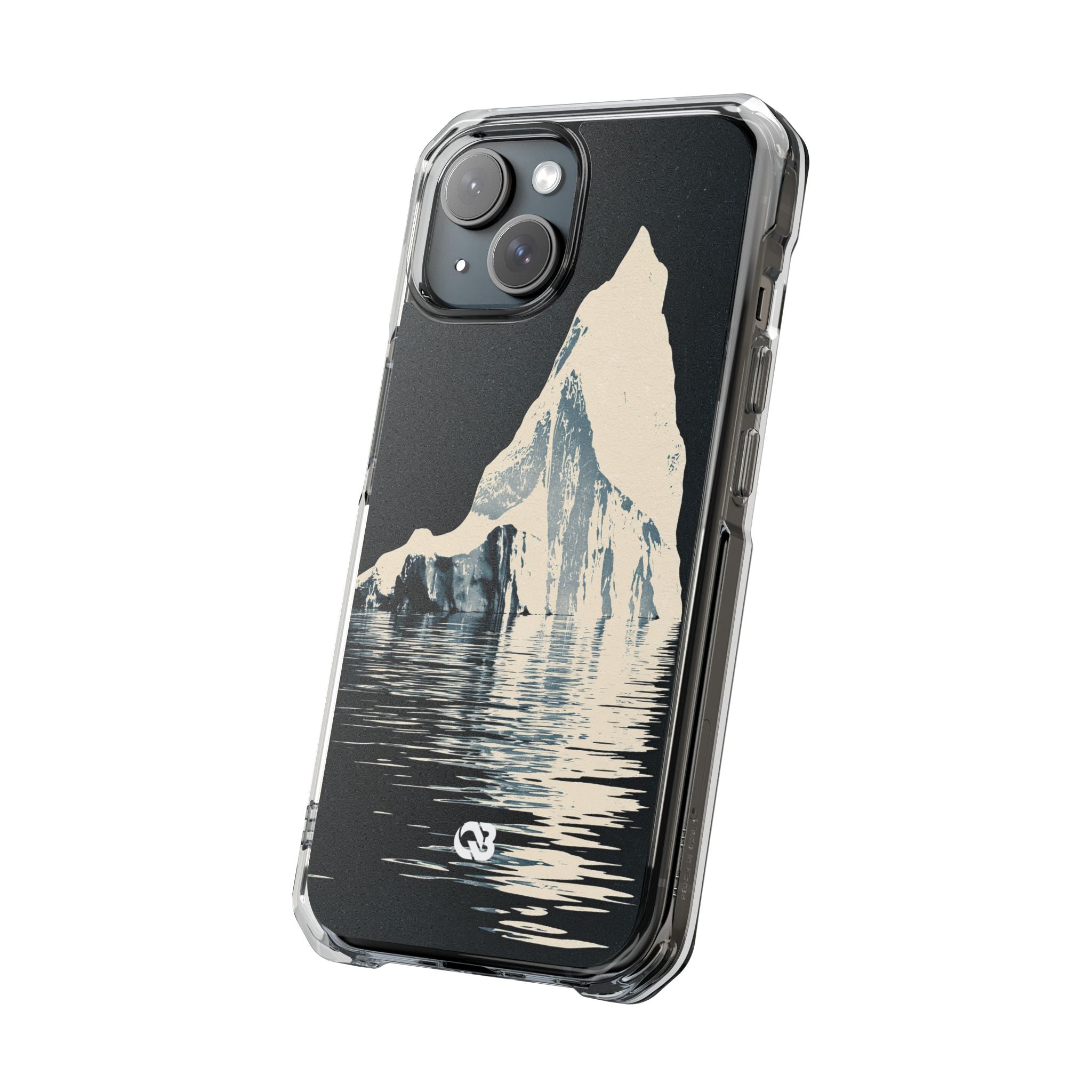 Blue Impact MagSafe Phone Case for iPhone - Frozen Navy Monolith