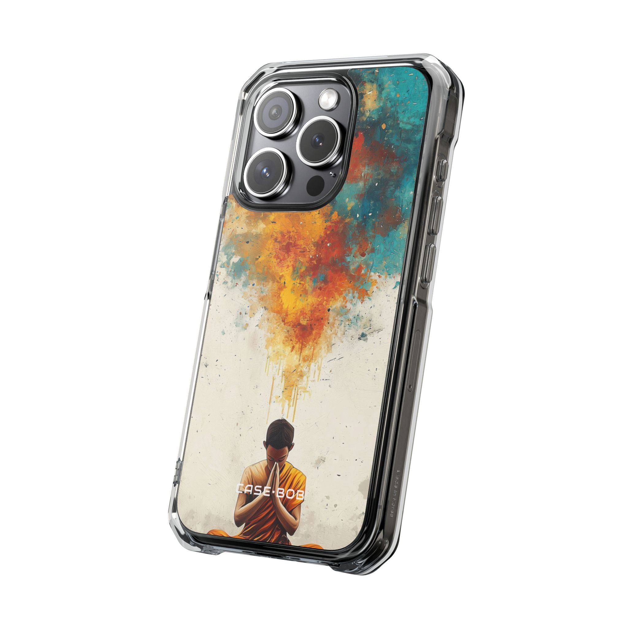 Meditative Glow iPhone 15 Pro Case - Impact