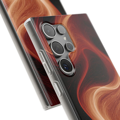 Solar Ember Flow · Lite Phone Case for Samsung · Orange