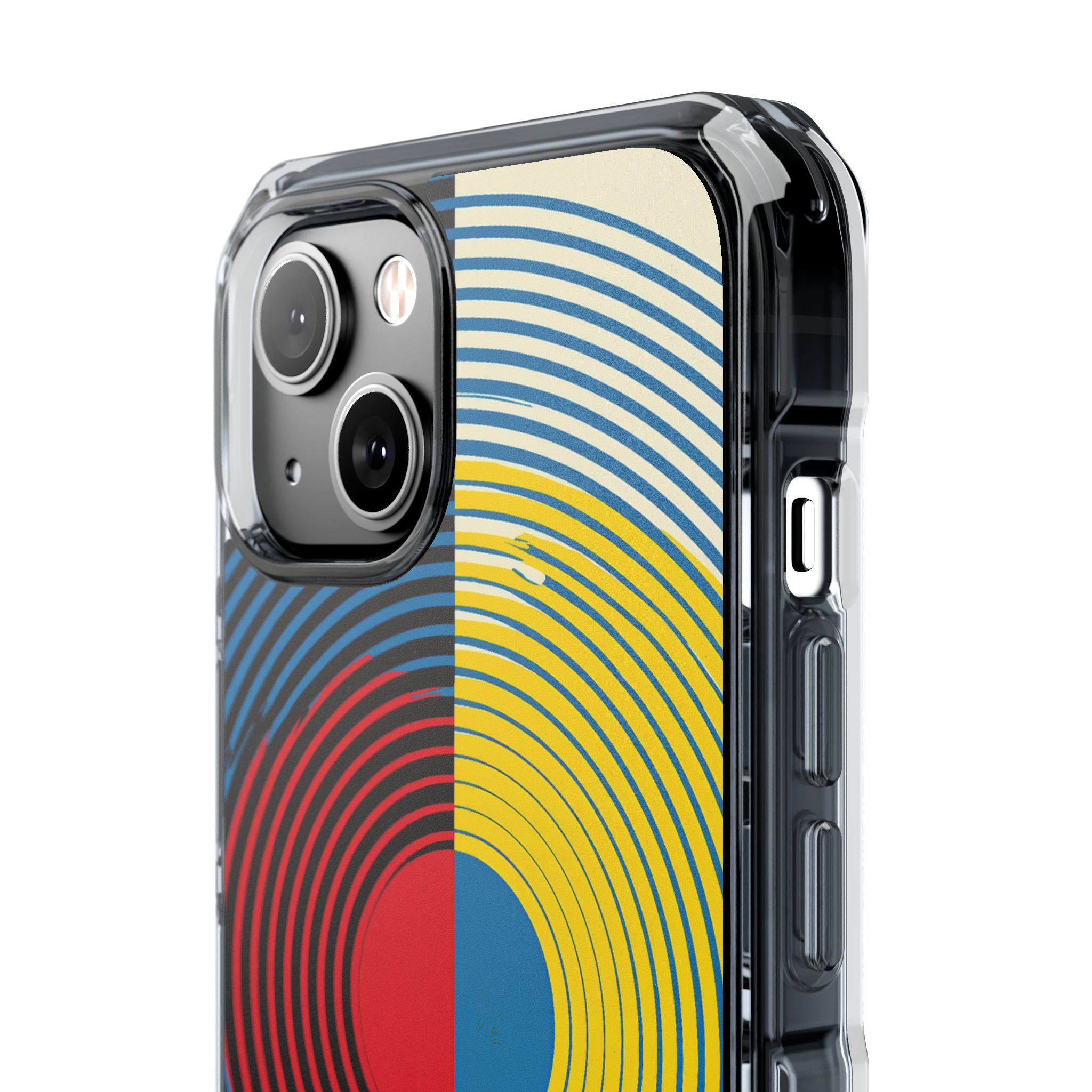 Blue Impact MagSafe Phone Case for iPhone - Primary Circuit Orbit