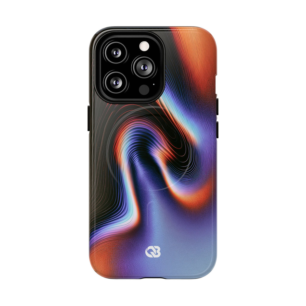 Prismatic Resonance · Tough 2.0 Magnetic Phone Case for iPhone · Purple