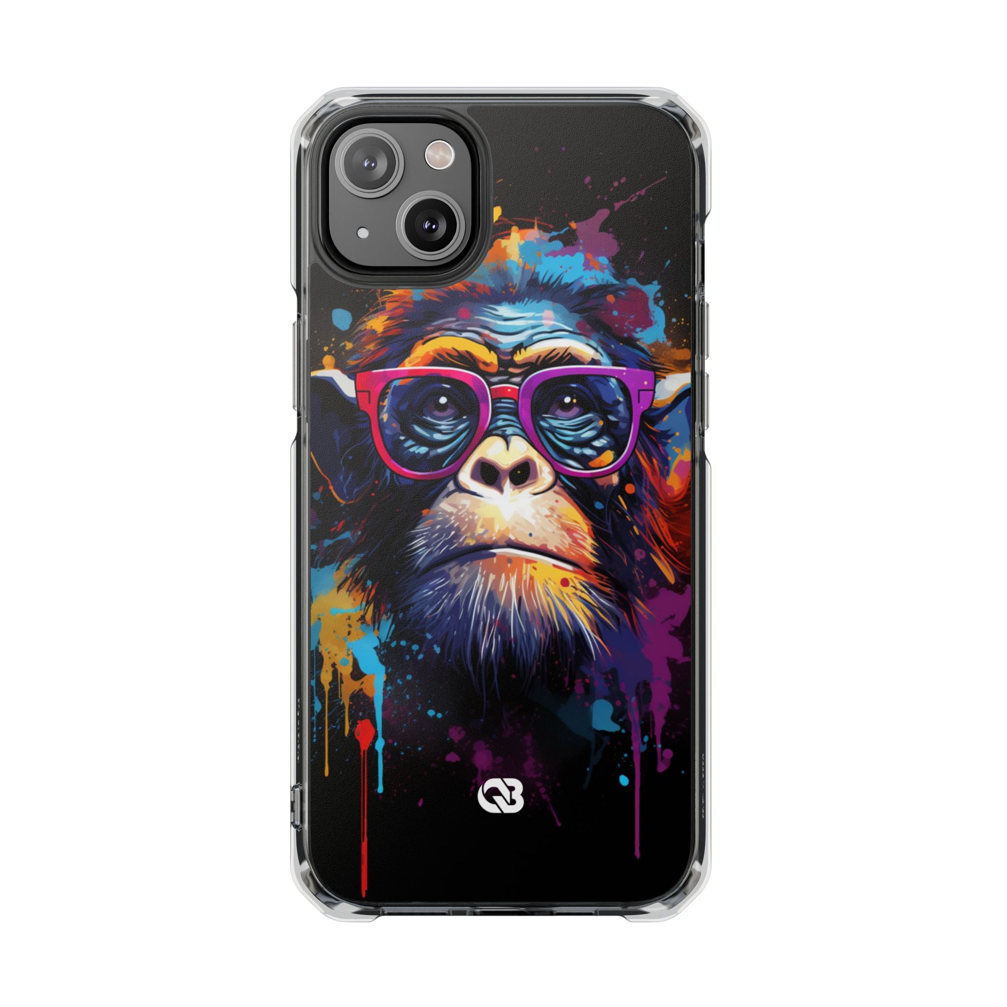 Neon Splatter Primate · Impact Magsafe