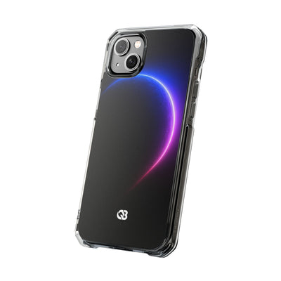 Luminous Eclipse · Clear Impact Magnetic Phone Case for iPhone · Black