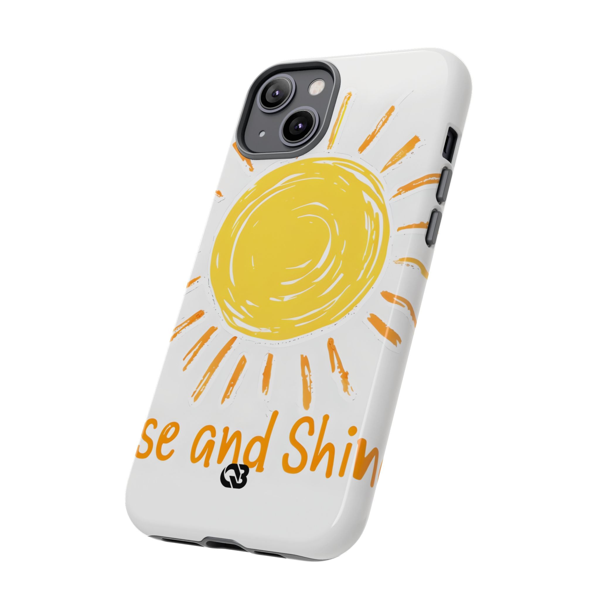 Amber Solar Glow · Tough Phone Case for iPhone
