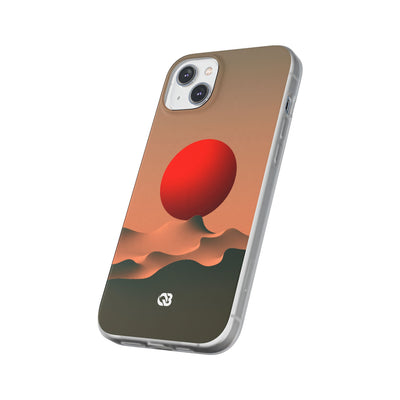 Crimson Sol Ridge · Lite Phone Case for iPhone ·  Red