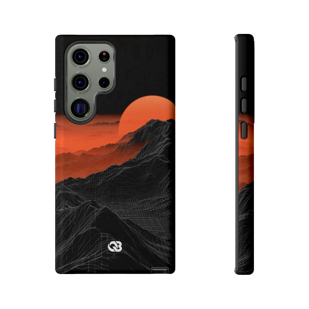 Solar Ridge Mesh · Tough Phone Case for Samsung · Black