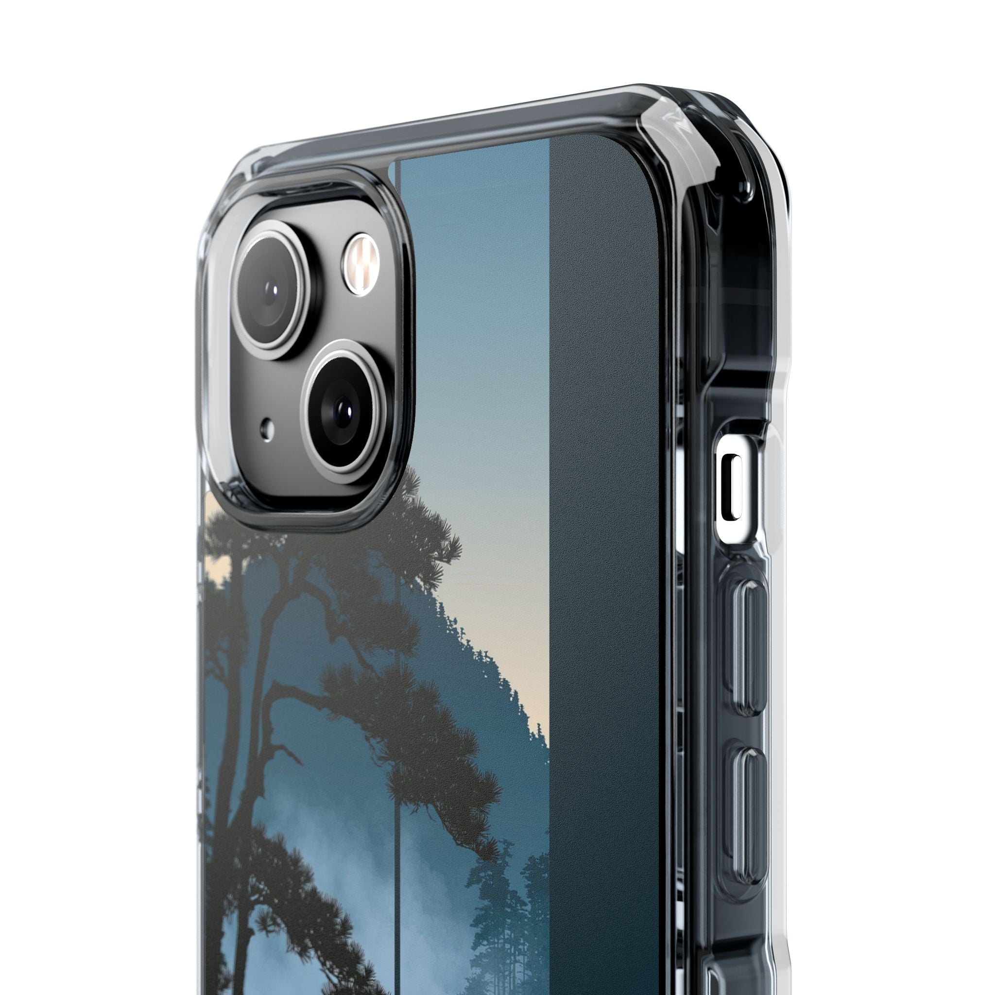 Blue Impact MagSafe Phone Case for iPhone - Kyoto Mist Pine