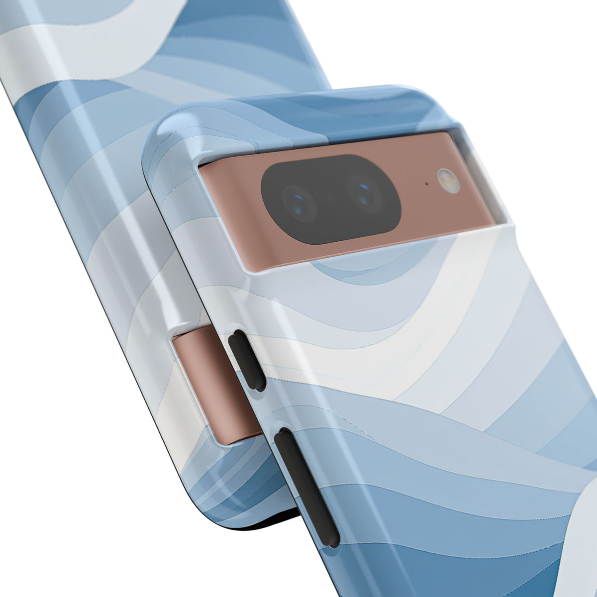 Glacial Contour · Tough Phone Case for Pixel ·  Blue
