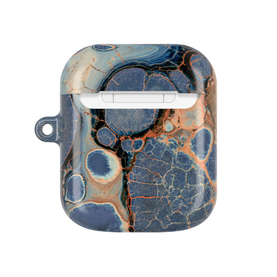 Astral Orb Resonance · Hard Case for AirPods & AirPods Pro · Blue