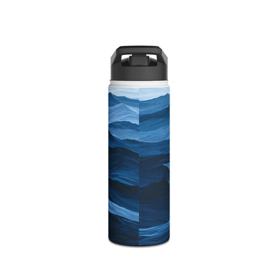 Azure Ridge Horizon · Insulated Water Bottle · Blue