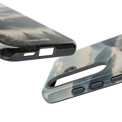 Evergreen Mist Samsung S25 - Kova suojakotelo