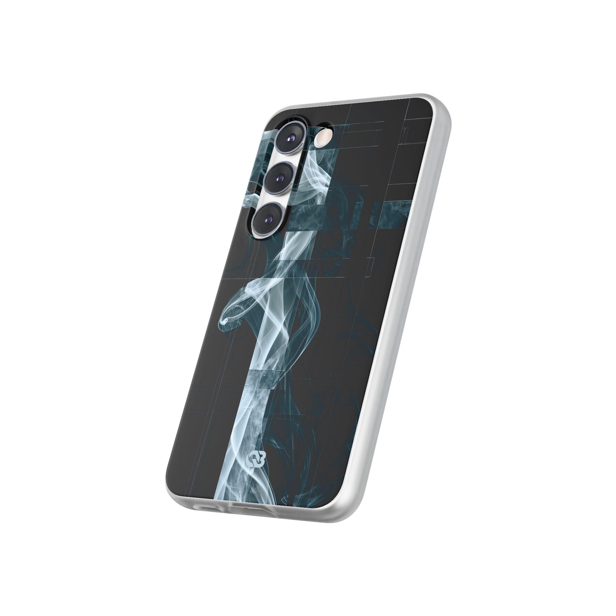 Black Lite Phone Case for Samsung - Arctic Vapor Grid