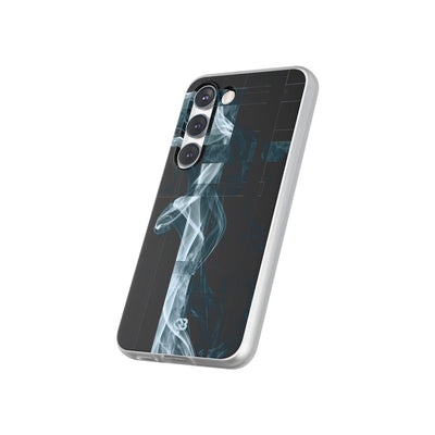 Black Lite Phone Case for Samsung - Arctic Vapor Grid
