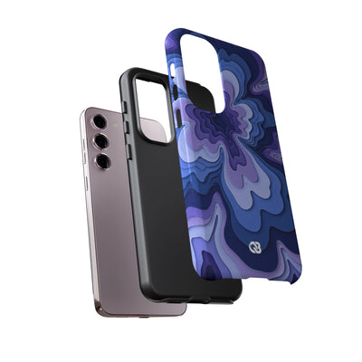 Periwinkle Strata Bloom · Tough Phone Case for Samsung · Purple