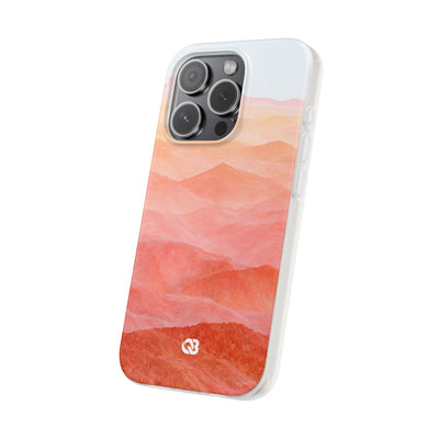 Alpenglow Ridge Vista · Lite Phone Case for iPhone ·  Orange