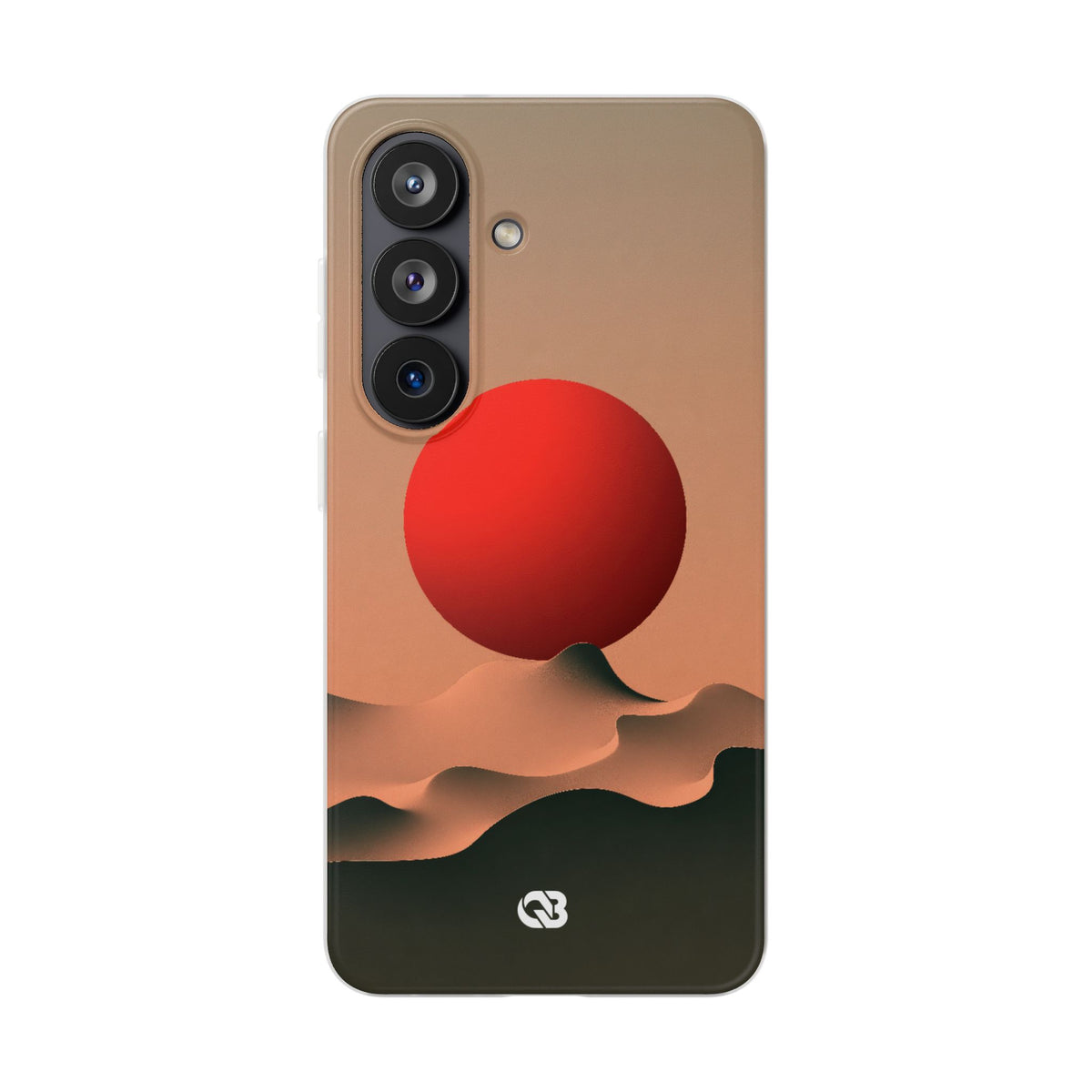 Crimson Sol Ridge · Lite Phone Case for Samsung · Red