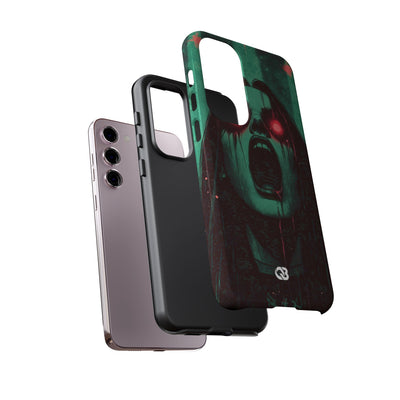 Crimson Emerald Scream · Tough Phone Case for Samsung