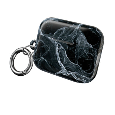 Arctic Gossamer · Hard Case for AirPods & AirPods Pro · Black