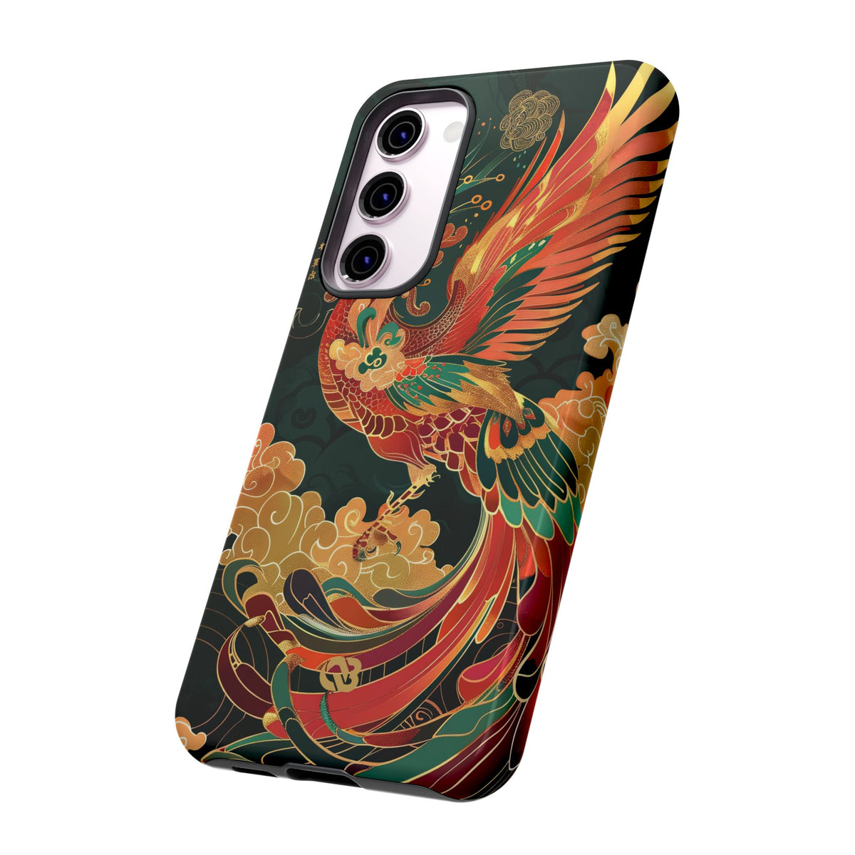 Imperial Phoenix Ascent · Tough Phone Case for Samsung · Red