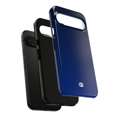 Blue Tough Phone Case for Google Pixel - Midnight Cobalt Fade