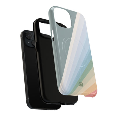 Green Tough 2.0 Magsafe Phone Case for iPhone - Sage Prism Beam
