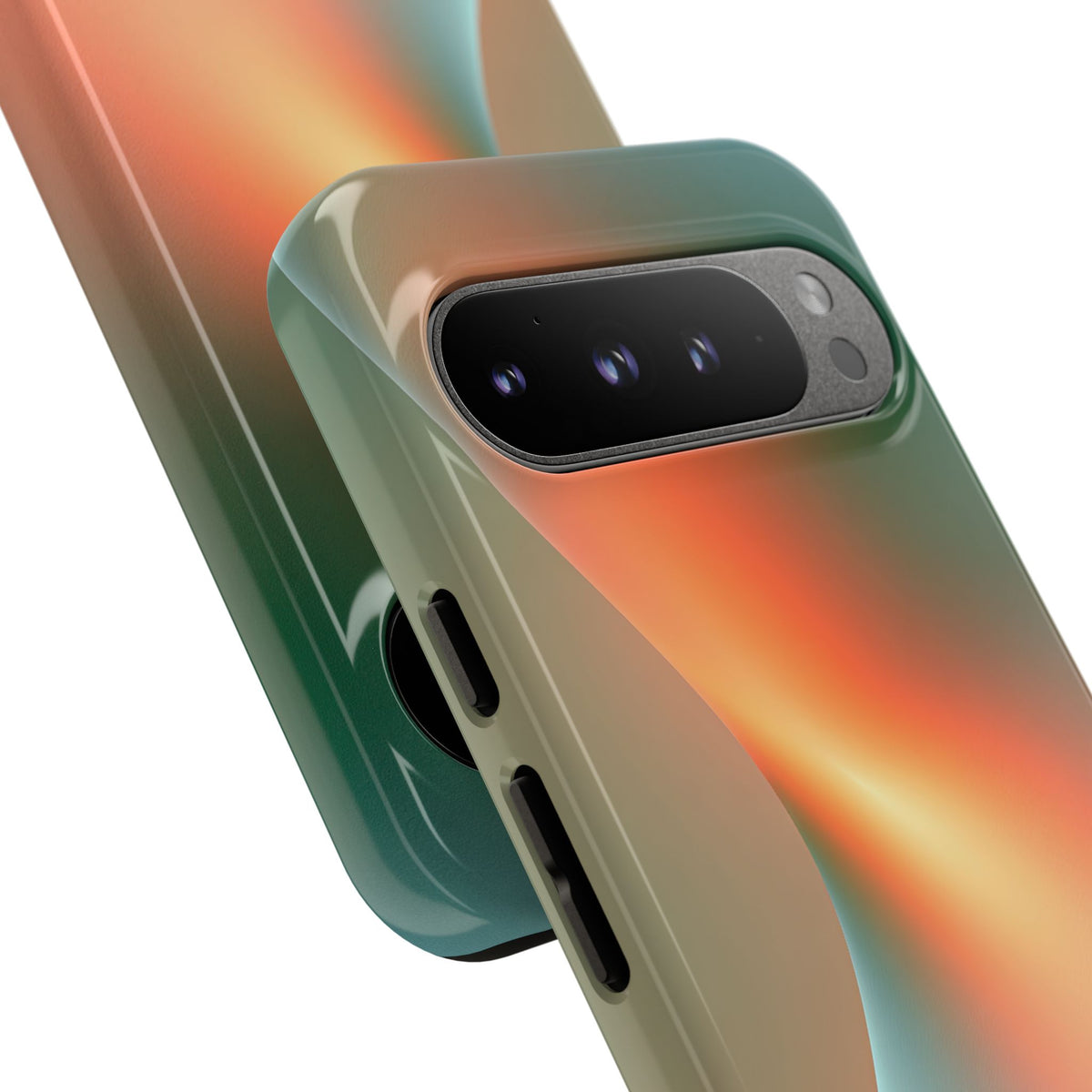 Radiant Contour · Tough Phone Case for Pixel ·  Orange
