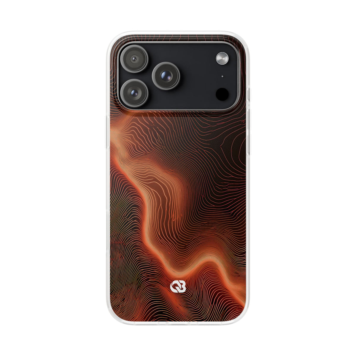 Caldera Ridge · Lite Phone Case for iPhone ·  Orange