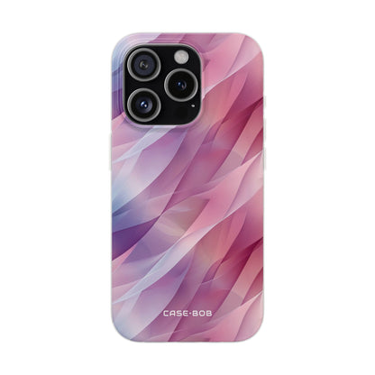 Pink Wave iPhone 15 Pro Cover - Blød