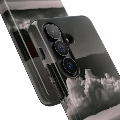 Crimson Horizon · Tough Phone Case for Samsung · Black