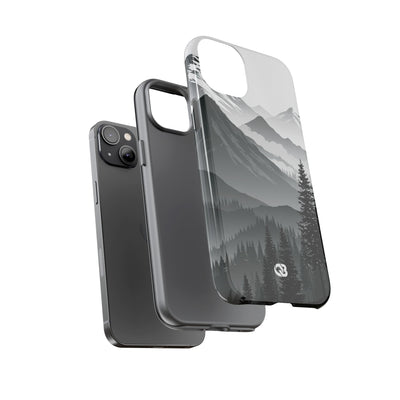 Alpine Horizon · Tough Phone Case for iPhone · Black