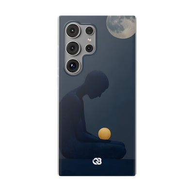 Obsidian Lunar Orb · Soft Handyhülle für Samsung