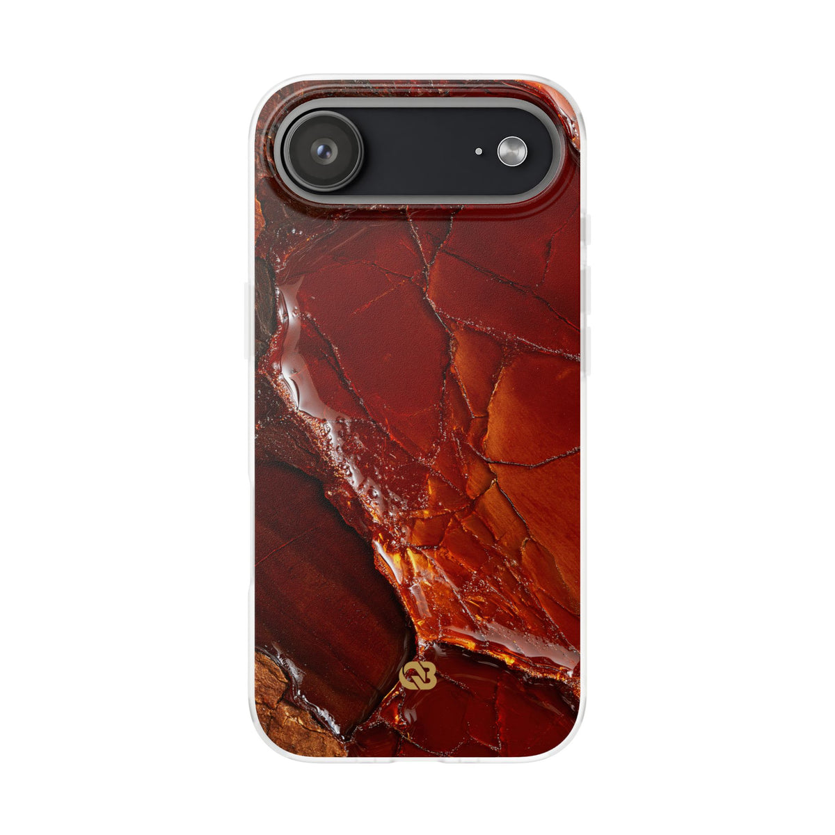 Amber Embrace · Lite Phone Case for iPhone ·  Brown