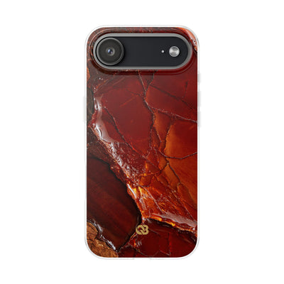 Amber Embrace · Lite Phone Case for iPhone ·  Brown