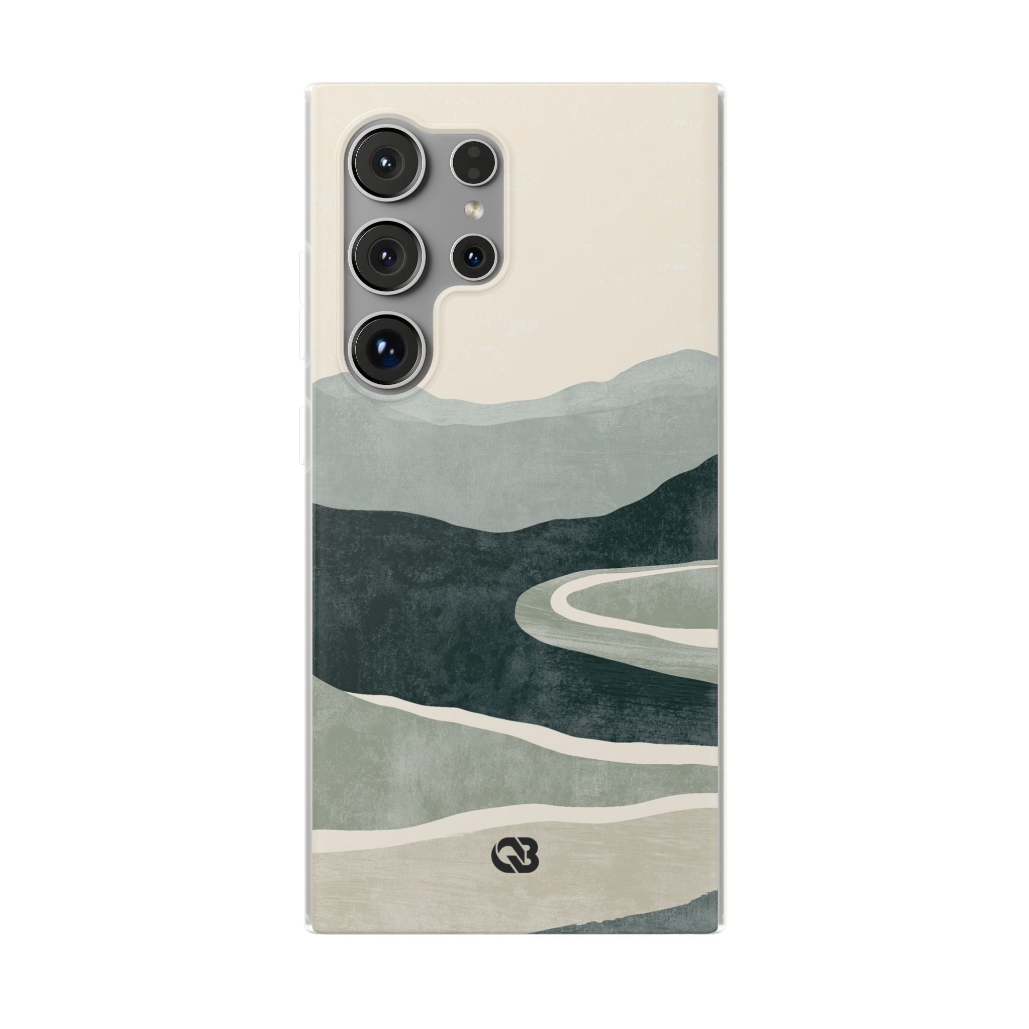 Green Lite Phone Case for Samsung - Misty Sage Valley