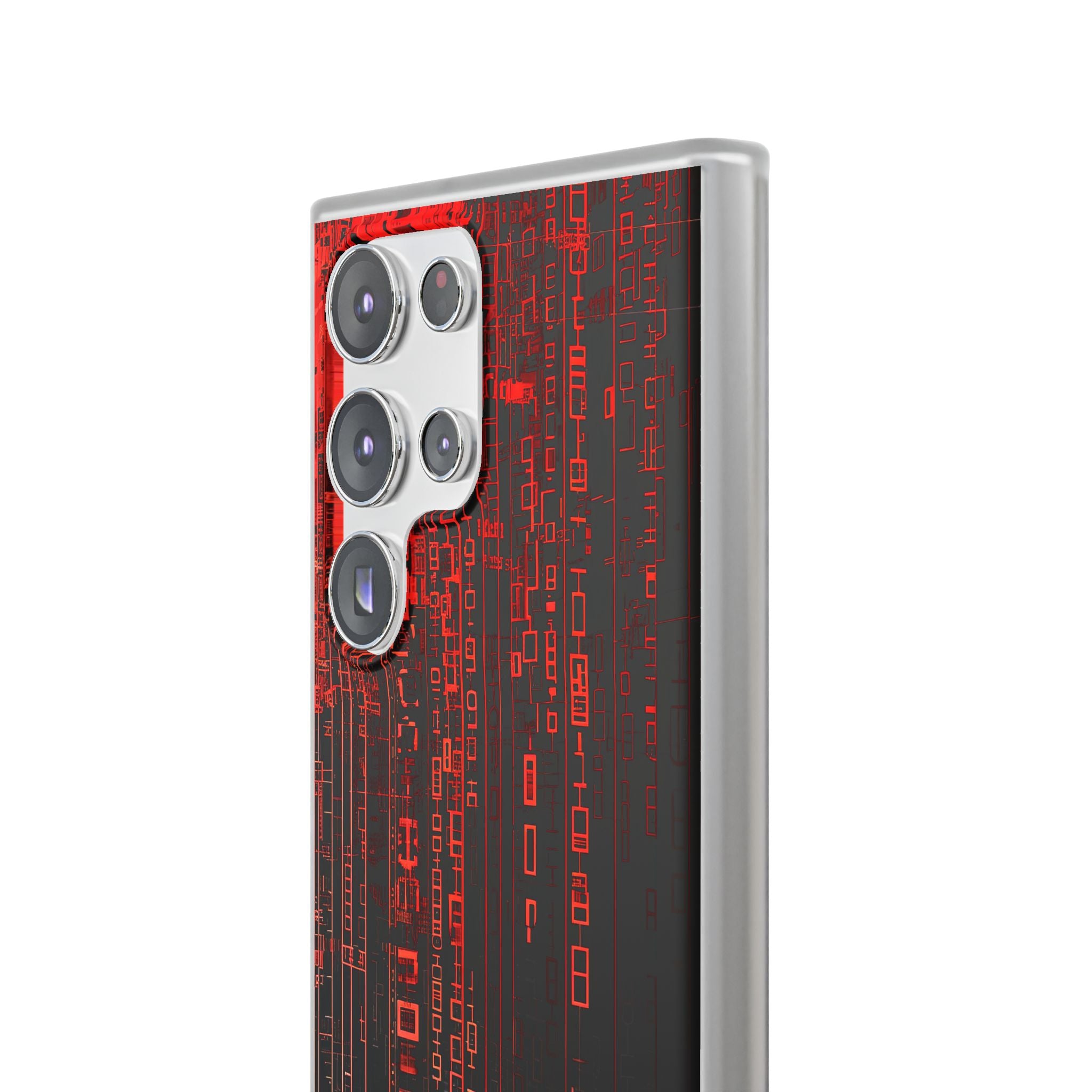 Crimson Glyphs Samsung S23 Ultra Case - Soft