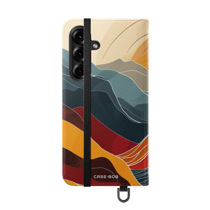 Crimson Hills - Samsung S25 Case - Pung