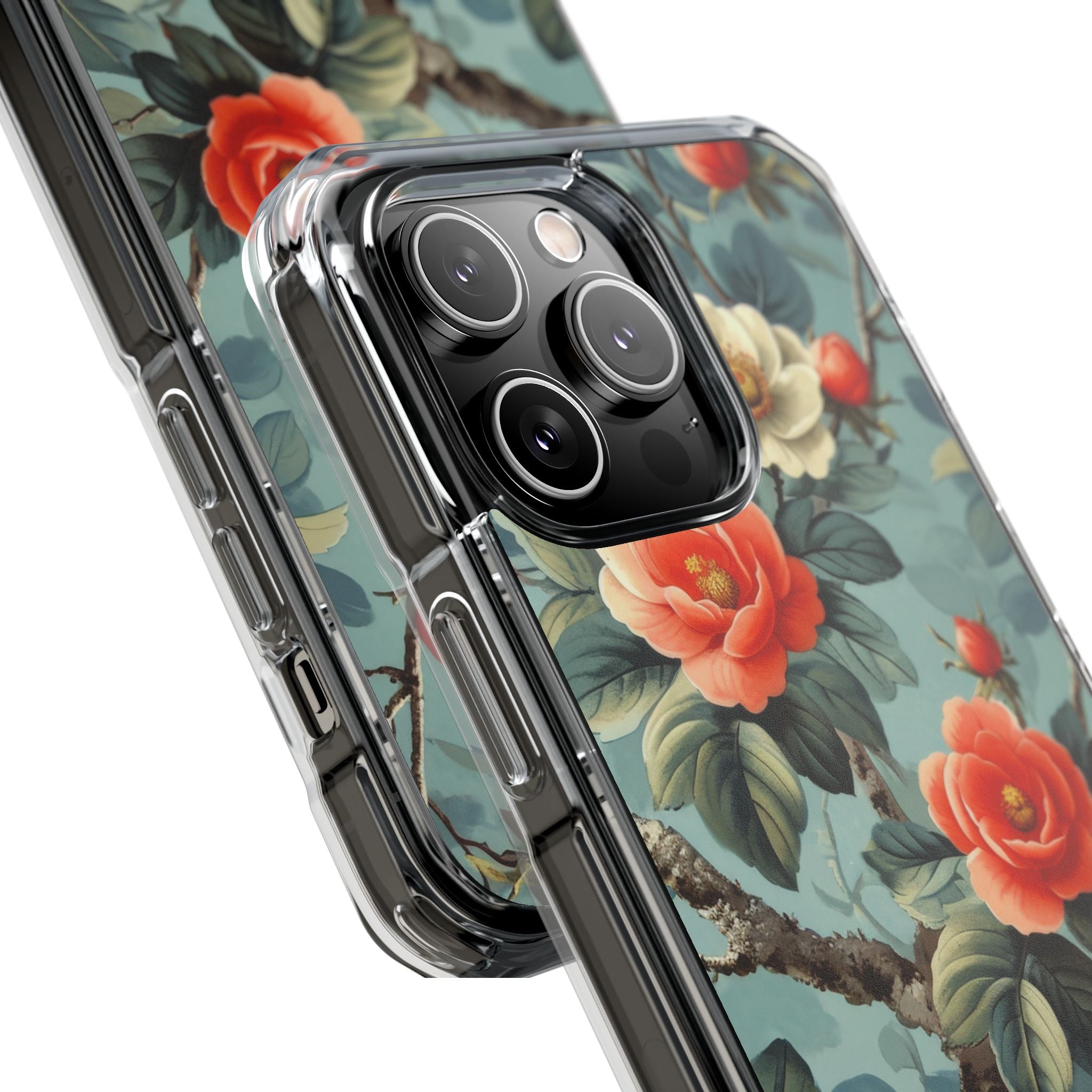 Coral Bloom iPhone 14 Pro Max Case - Impact