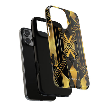 Golden Diamond Radiance iPhone 16 Pro Max Case - Tough+