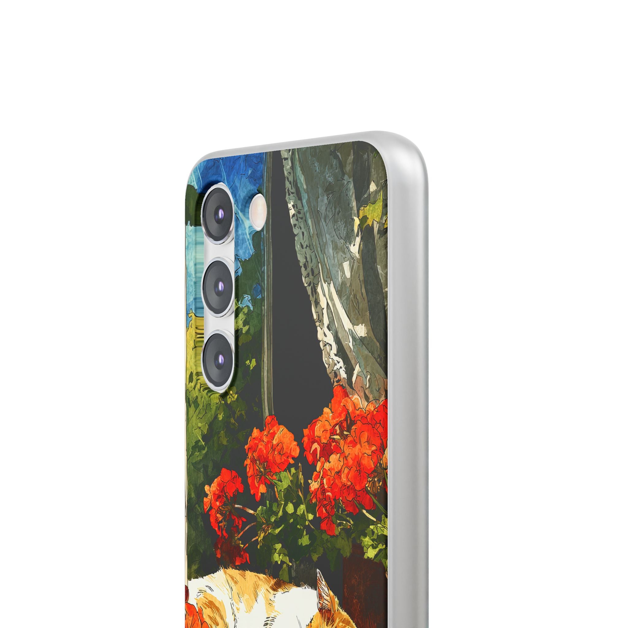 Sleeping Ginger Bloom · Soft Handyhülle für Samsung