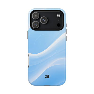 Blue Tough 2.0 Magnetic Phone Case for iPhone - Glacial Blue Silk