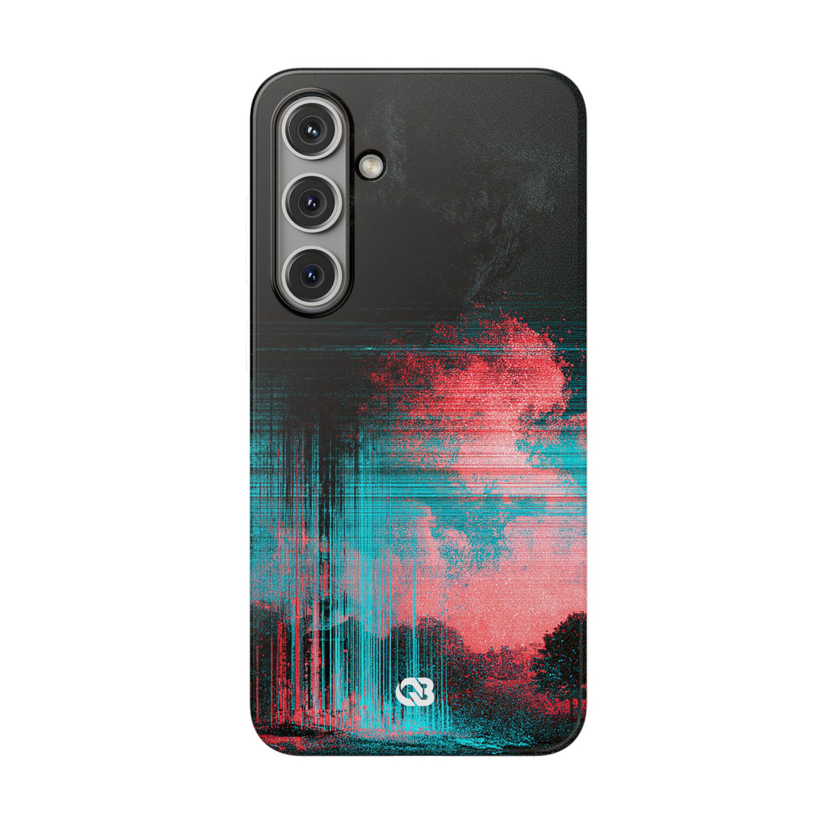 Digital Signal Drift · Lite Phone Case for Samsung · Black