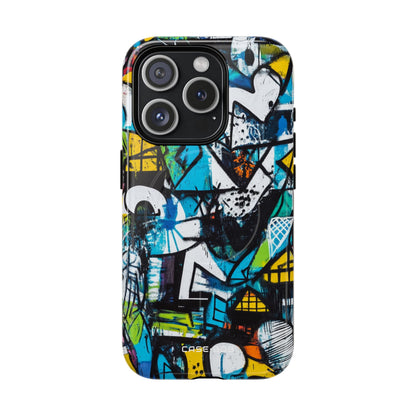 White Ripple Drift iPhone 15 Pro Case - Tough+