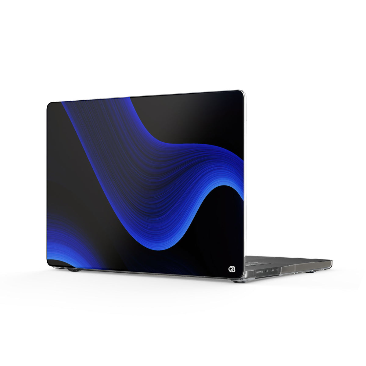 Cobalt Horizon · Clear Hard Case for MacBook · Blue