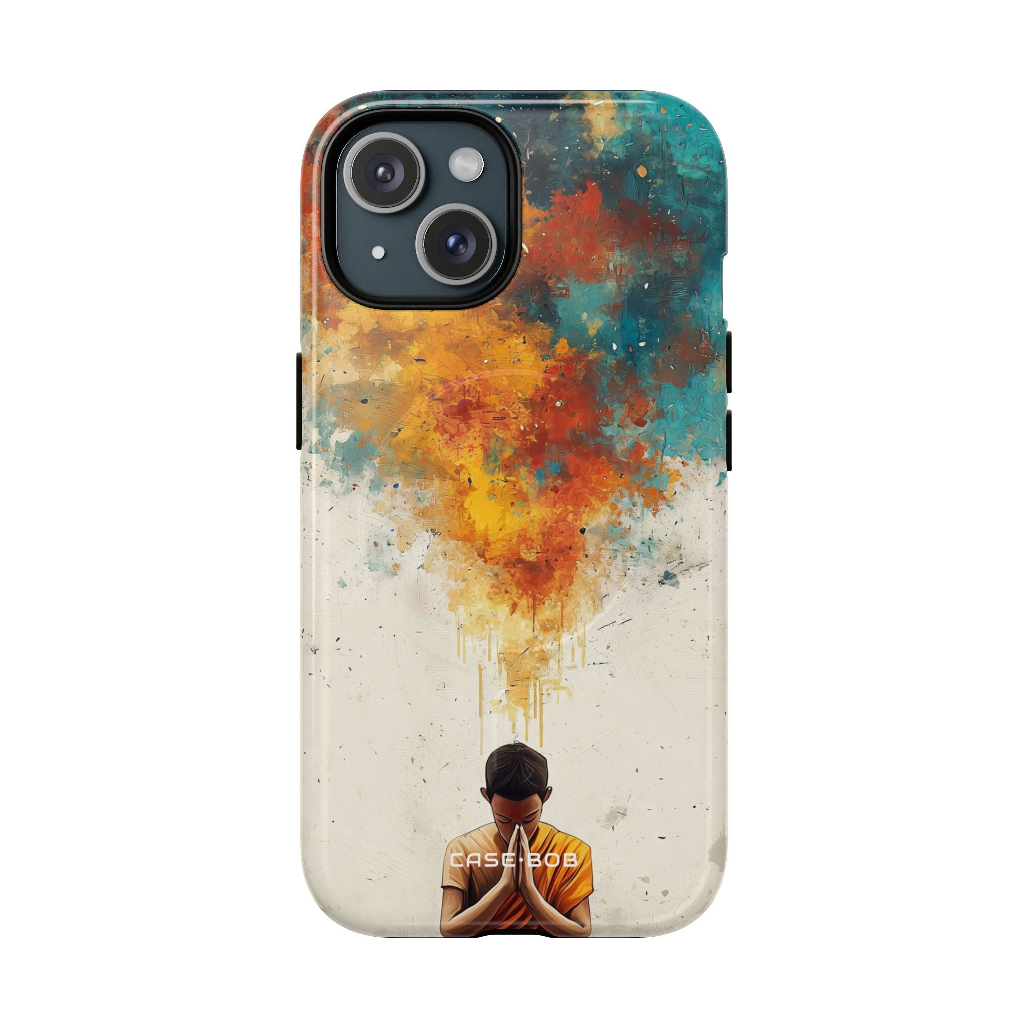 Meditative Glow iPhone 15 Case - Tough+