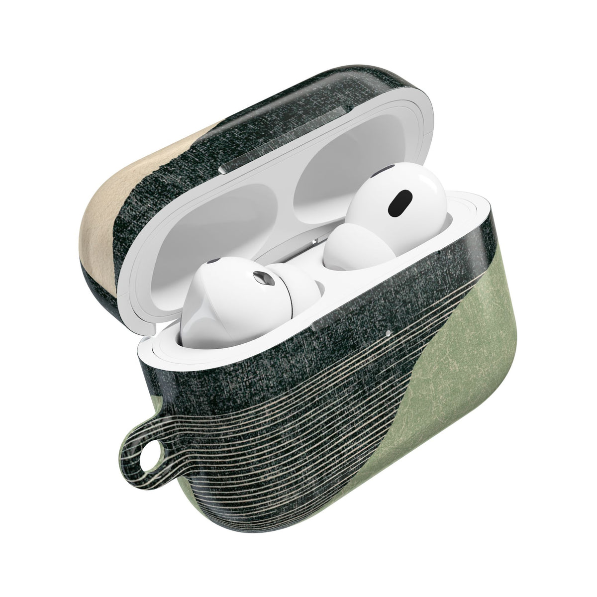 Sage Ridge Horizon · Hard Case for AirPods & AirPods Pro · Green