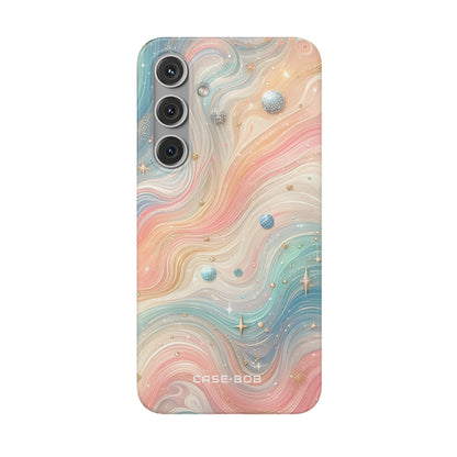 Iridescent Swirls Samsung S24 Plus Case - Soft