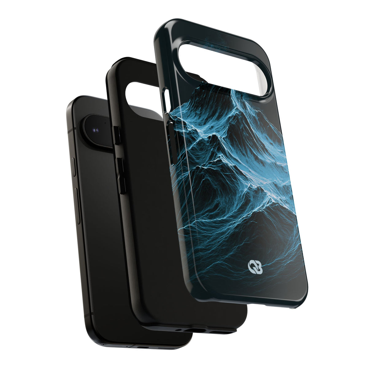 Nordic Frost Peak · Tough Phone Case for Pixel ·  Blue