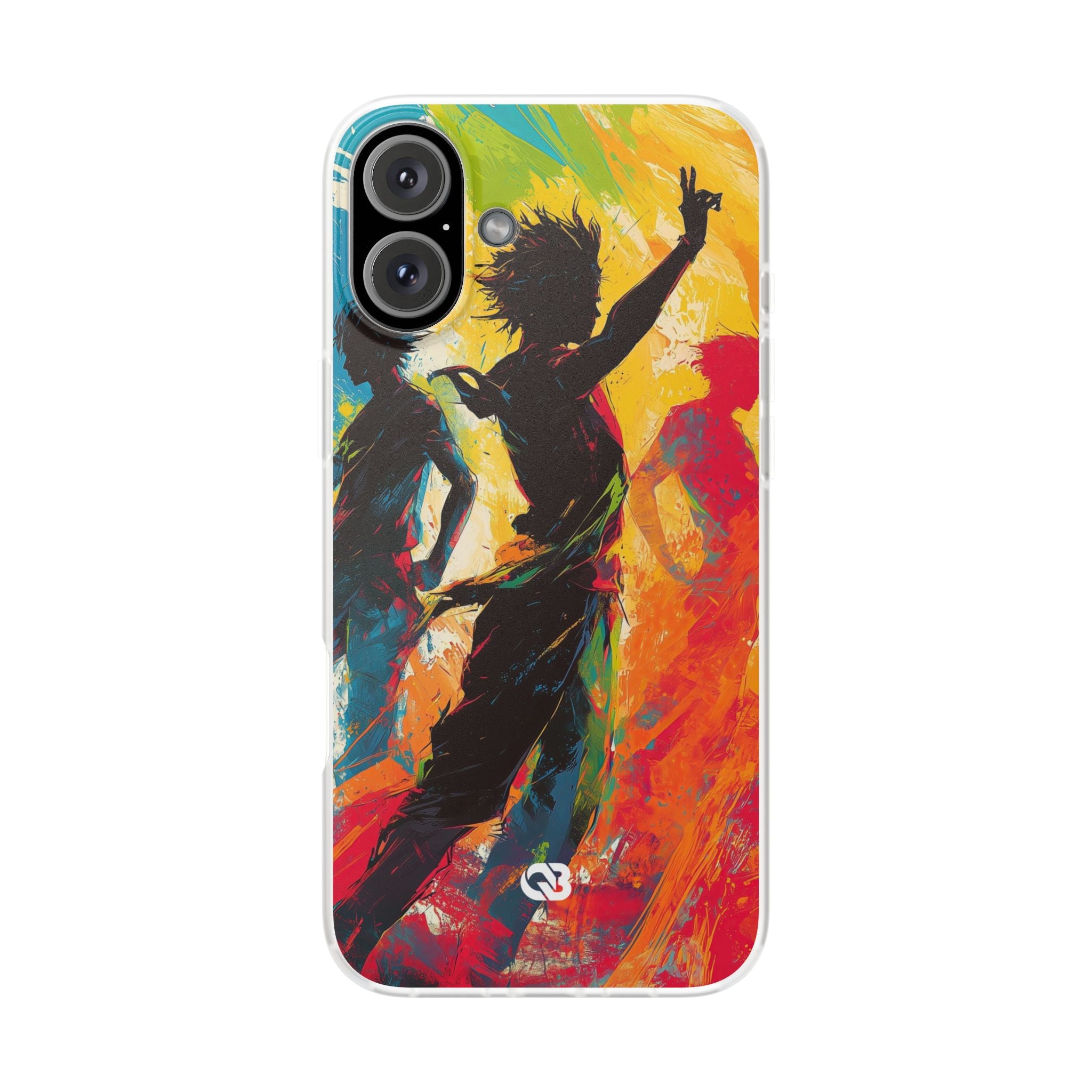 Electric Motion Blur · Soft Phone Case for iPhone